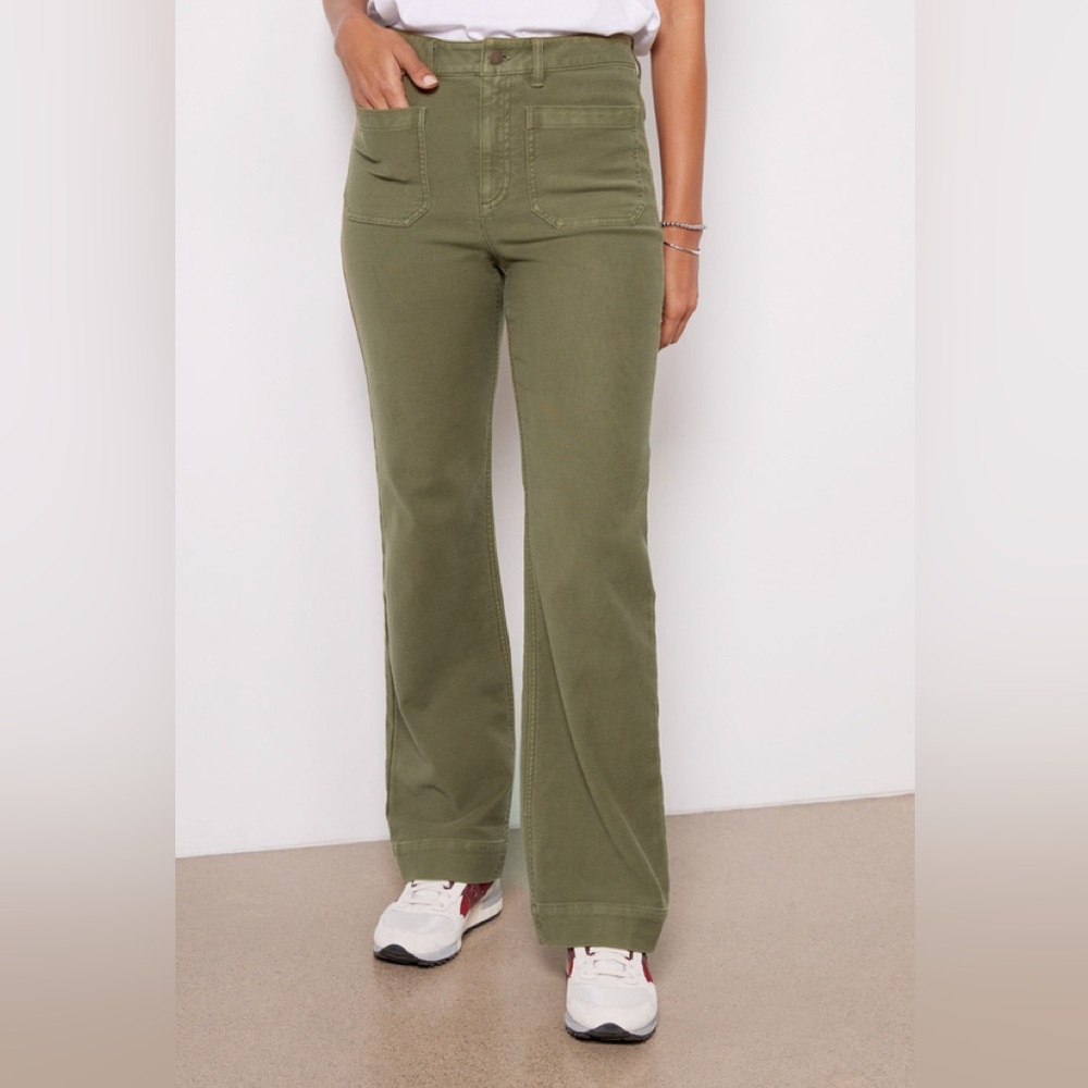 Faherty Sage Green Trousers
